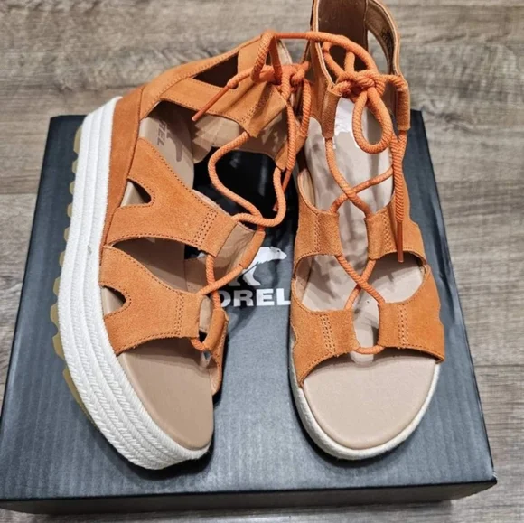 Sorel Cameron Flatform sandals women's size 8 & 10 - Picture 4 of 12